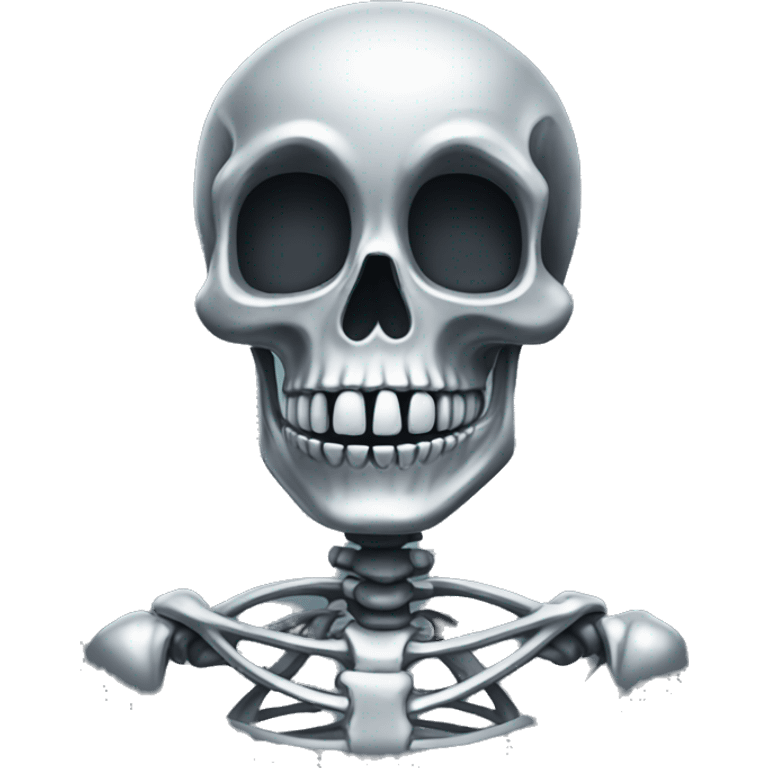 Chrome skeleton  emoji