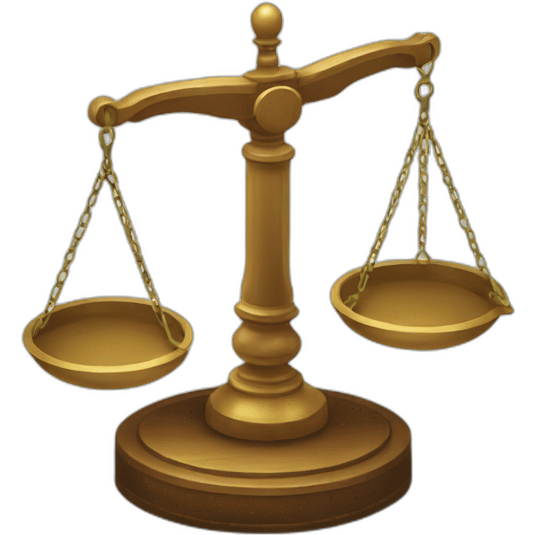 judicial weights emoji