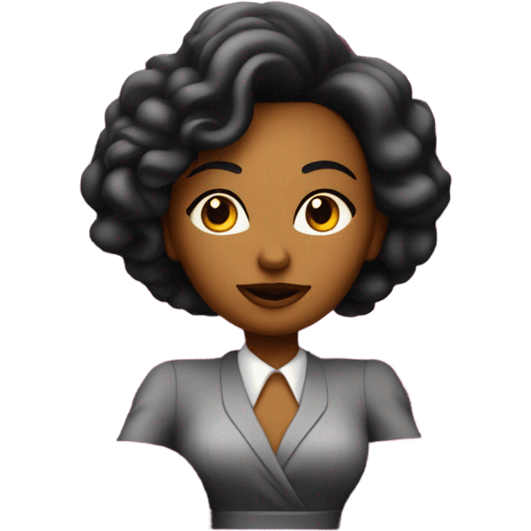 Lady at the theatre emoji