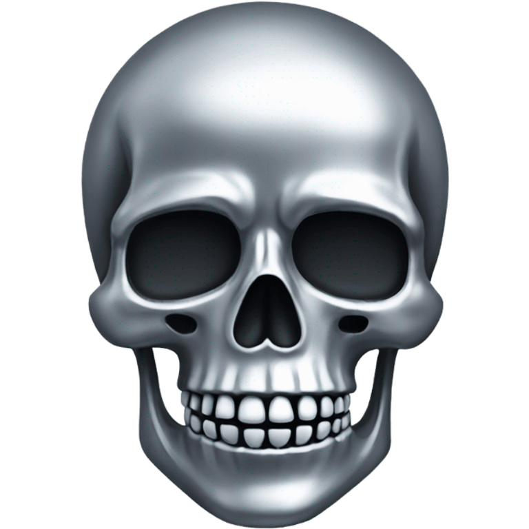 Chrome skeleton  emoji