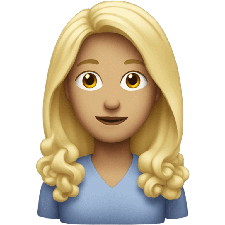 Blonde emoji