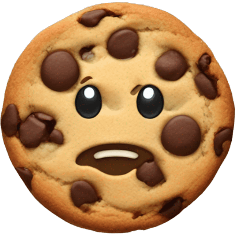 chocolate chip cookie emoji