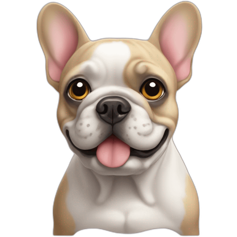 French bulldog emoji