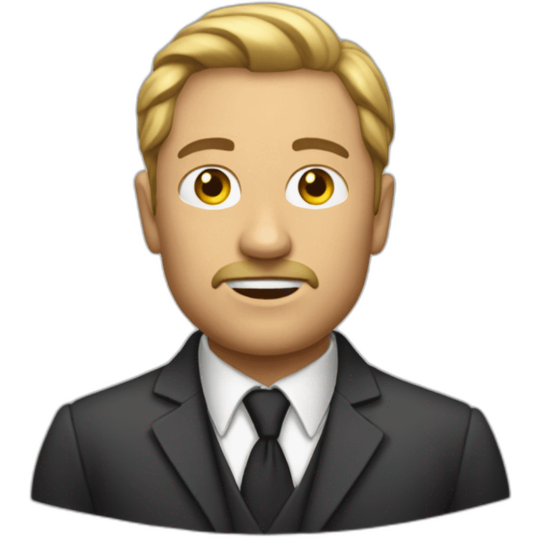 frenron boss white person emoji