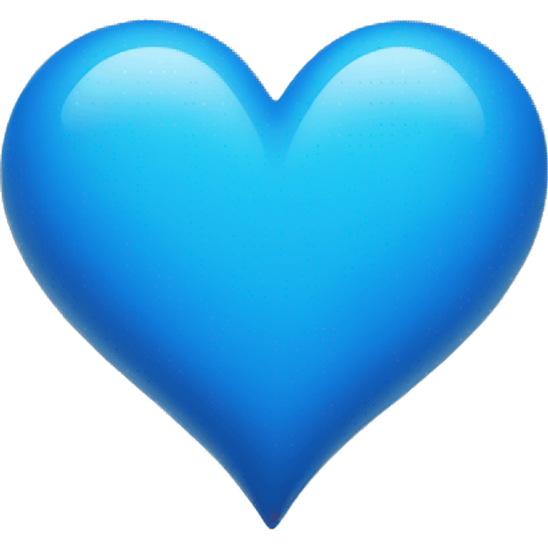 blue heart emoji