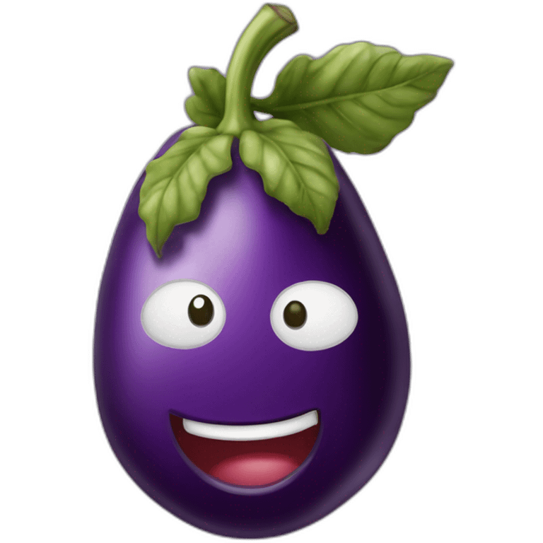 Une Aubergine sur moi emoji