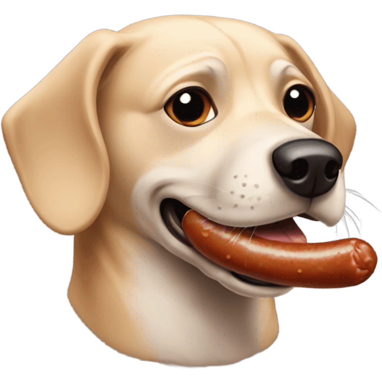 perro salchicha emoji