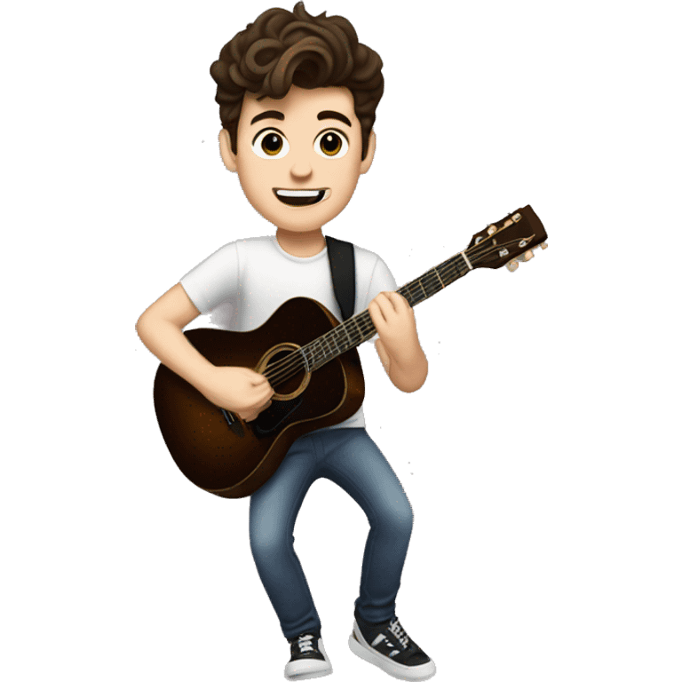 shawn mendes playing guitar emoji