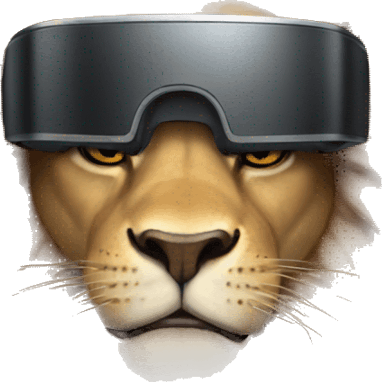 Vr lion emoji