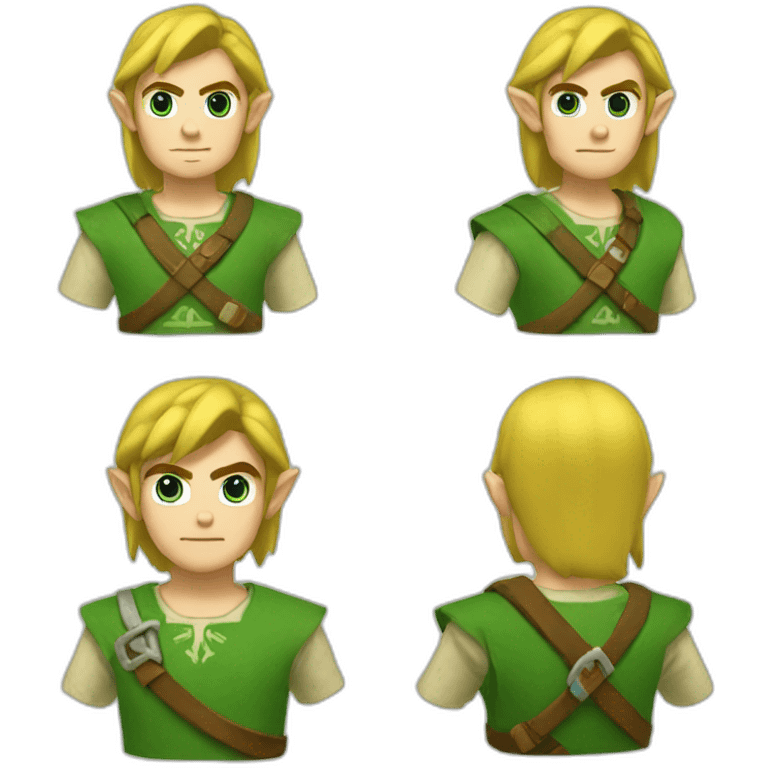 link de zelda emoji