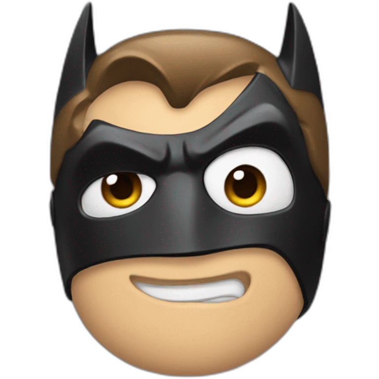 Batman hiding  emoji