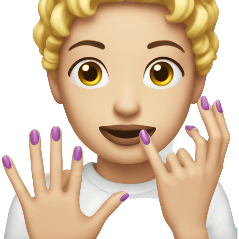 Manicura emoji