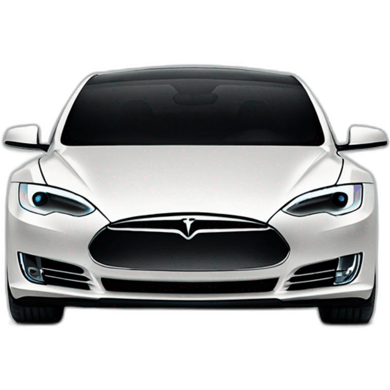 tesla model s car emoji