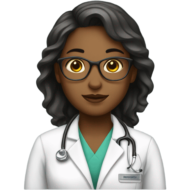 girl medical student emoji