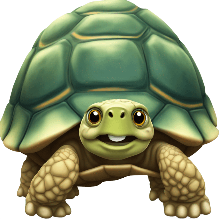 Special needs tortoise emoji