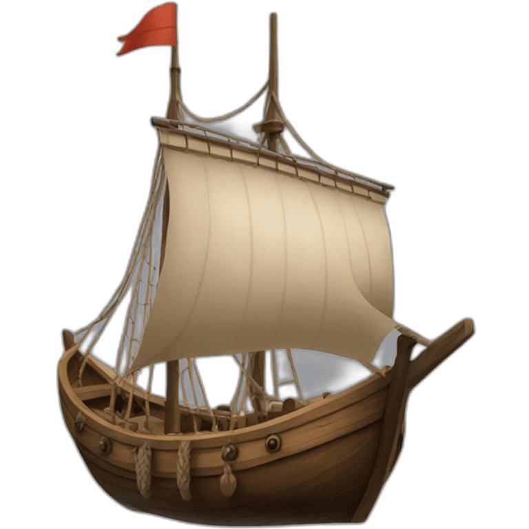 Barco vikingo emoji