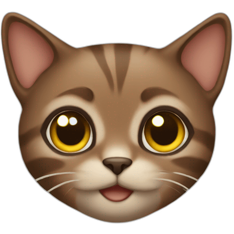 brown hair cat-boy emoji