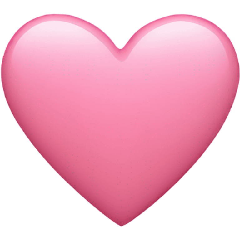 Pink heart  emoji