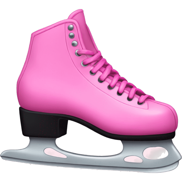 Pink skates emoji