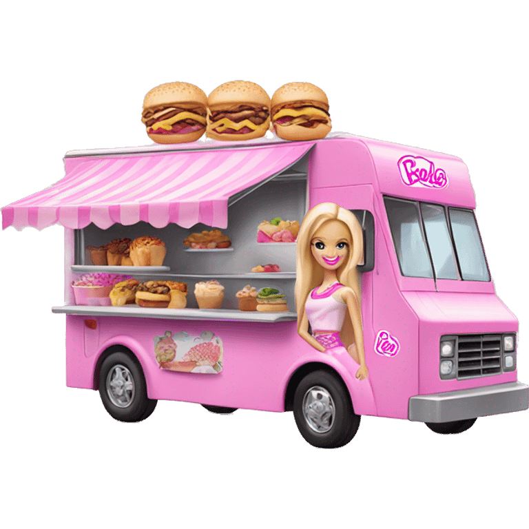 Barbie’s dream food truck  emoji