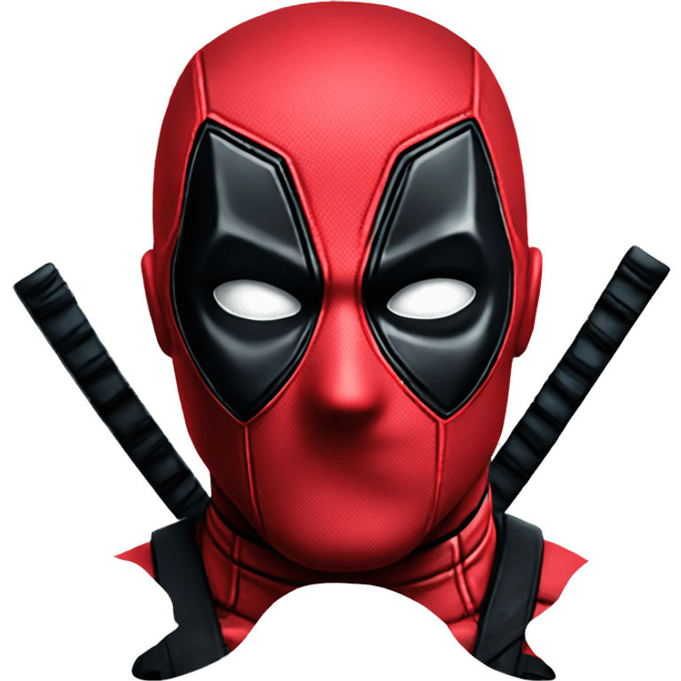 Deadpool face emoji emoji