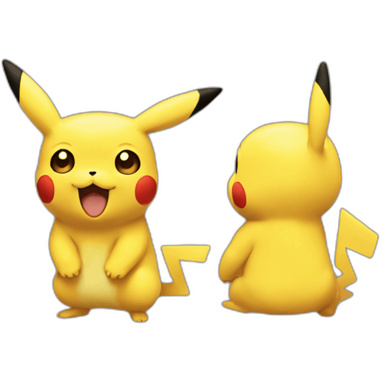 pikachu-with-human-face emoji