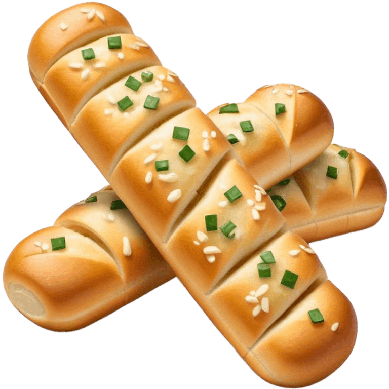 Dominos garlic bread twists  emoji