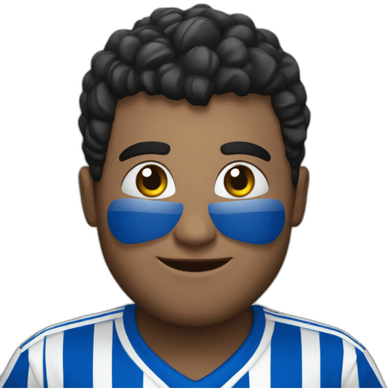 Millonarios fc supporter emoji