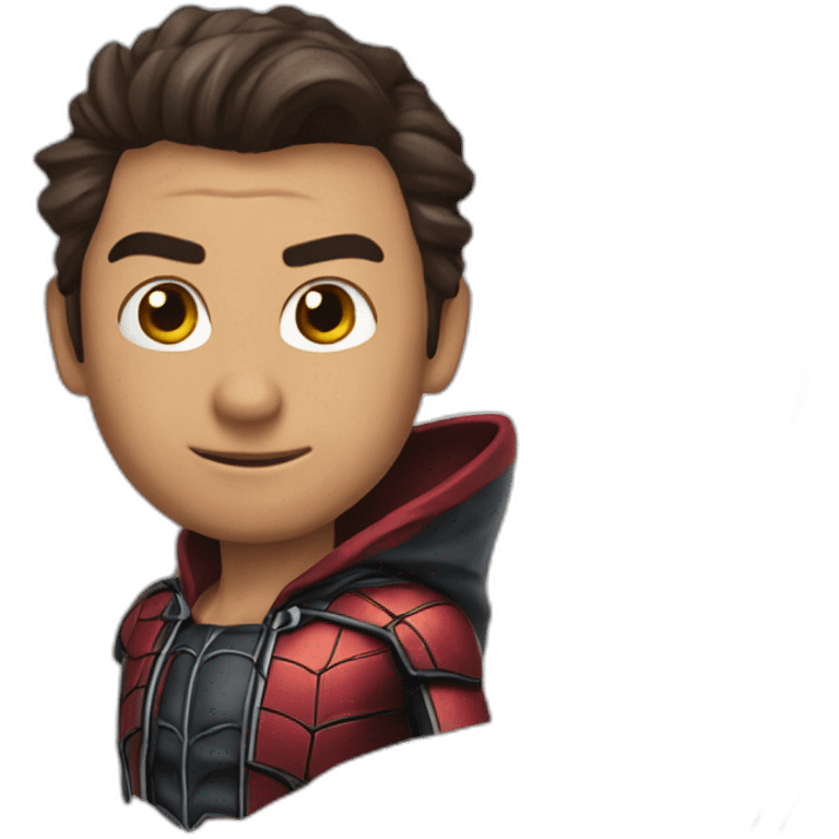 Super héroes hombre araña  emoji