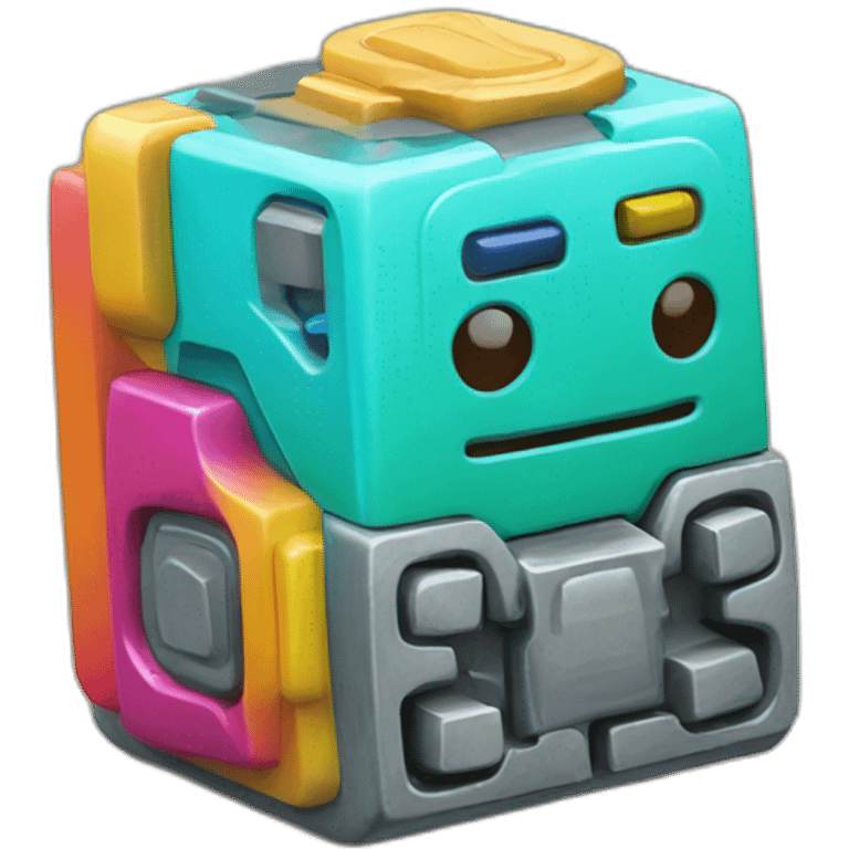 colorful mechanical keycap emoji