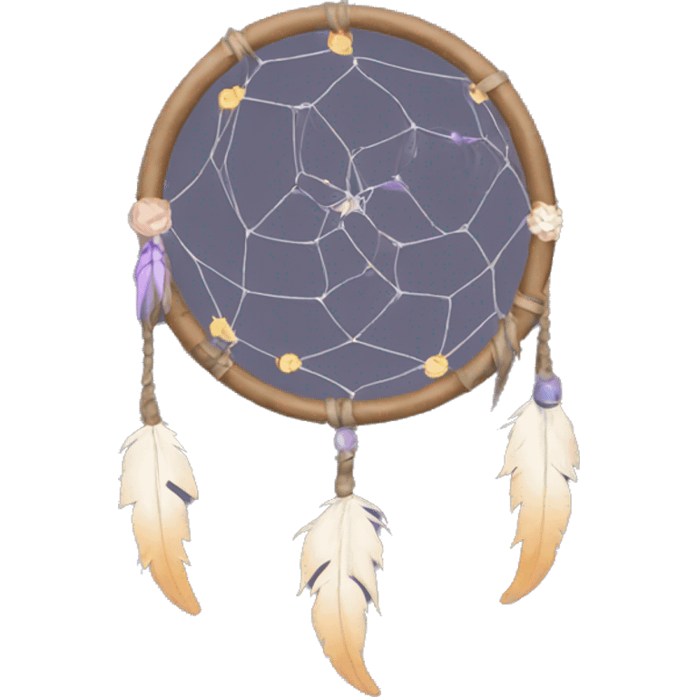 crescent-dreamcatcher emoji