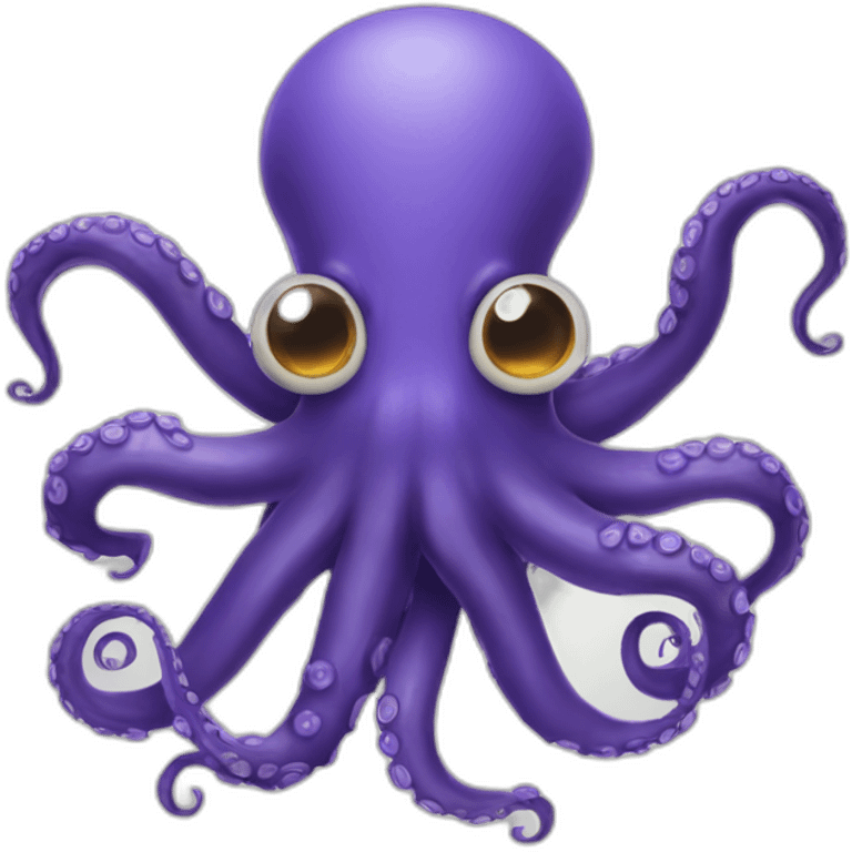 octopus with human arms emoji