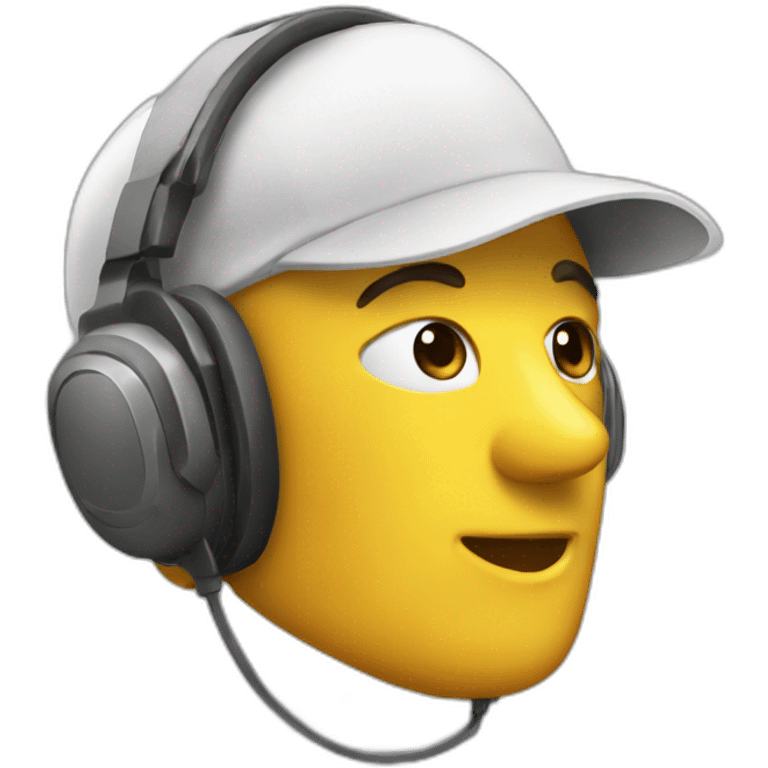 Casque audio emoji