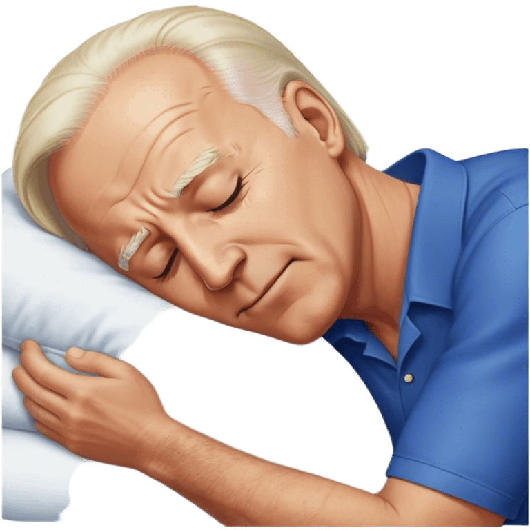 Joe Biden sleeping emoji