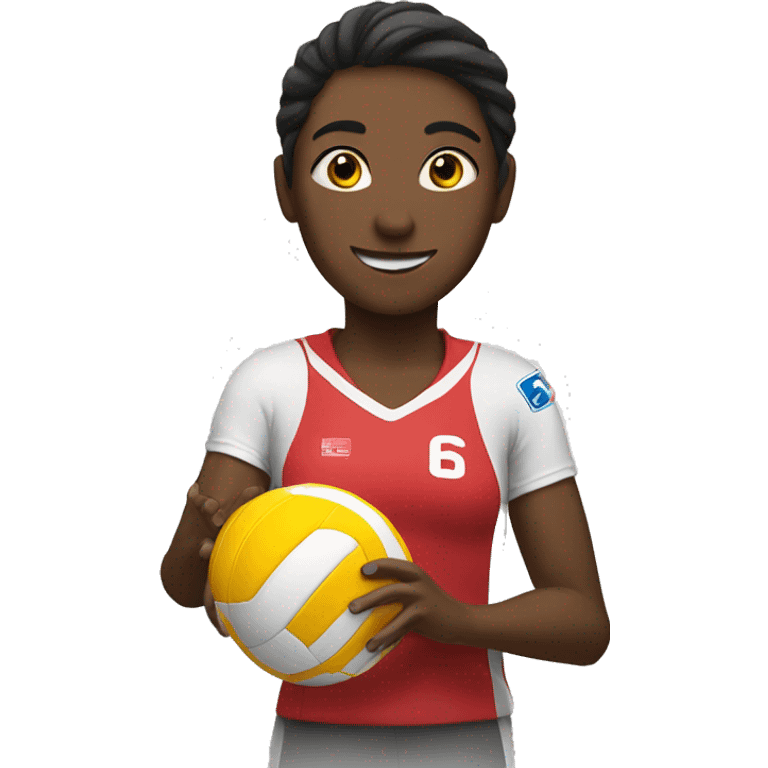 Volleyball player playing  emoji