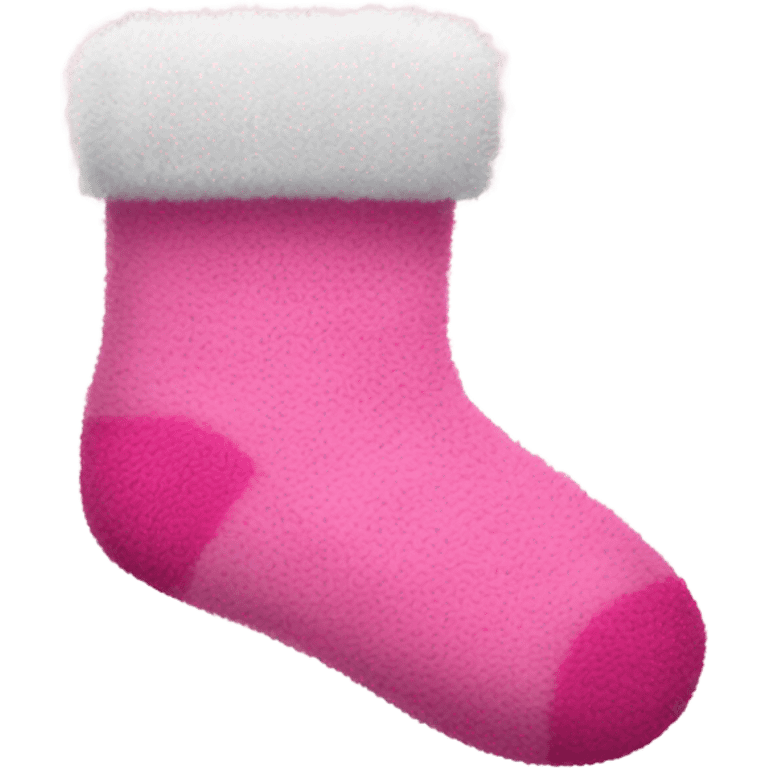 Pink fuzzy socks emoji