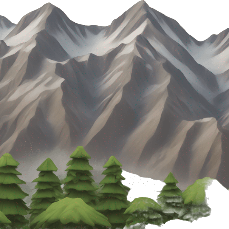 Mountains emoji