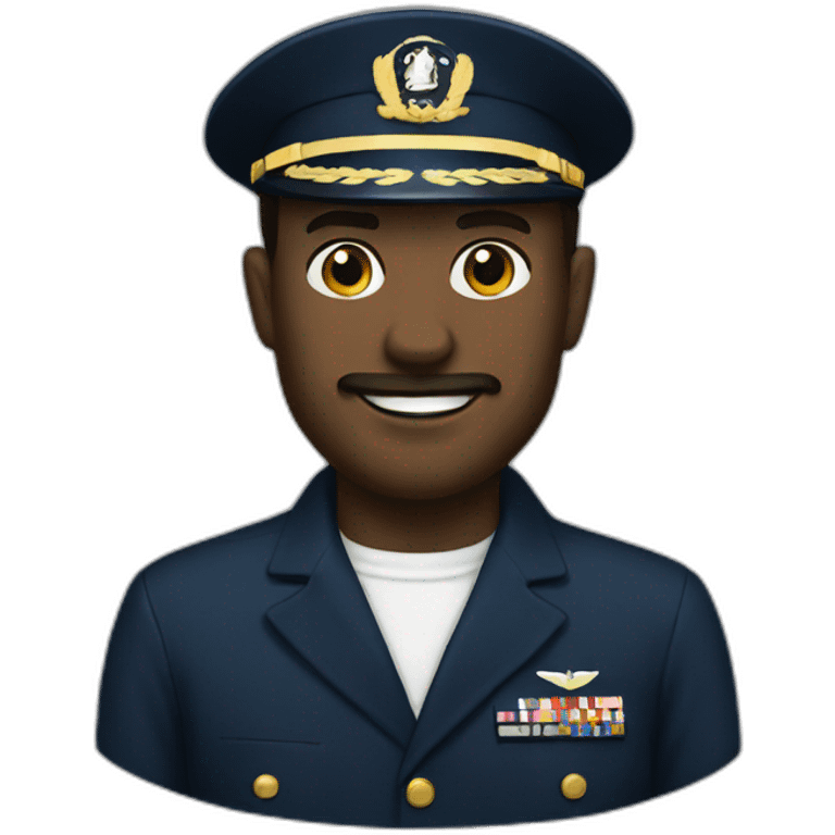 Navy man emoji