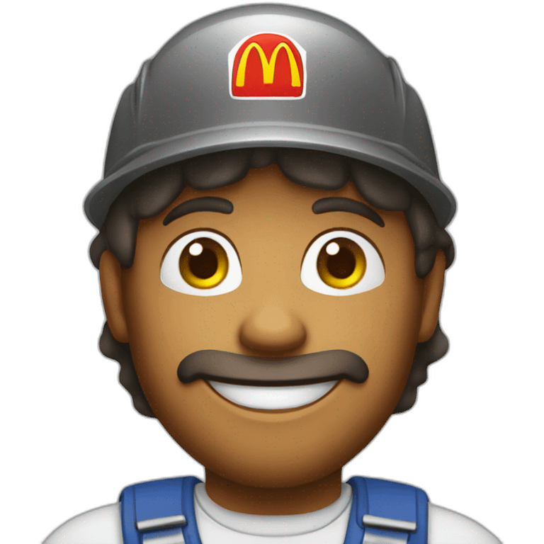 McDonald workman emoji