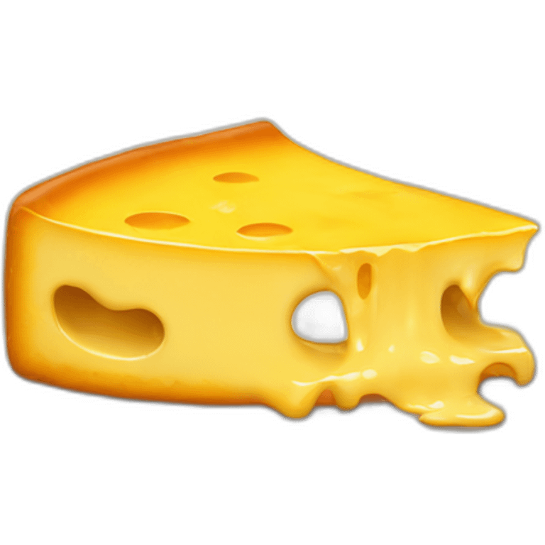 melted cheese emoji