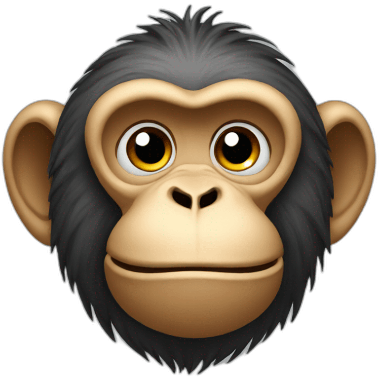 monkey thinking emoji