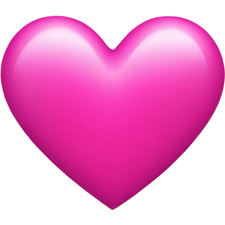 Pink heart emoji