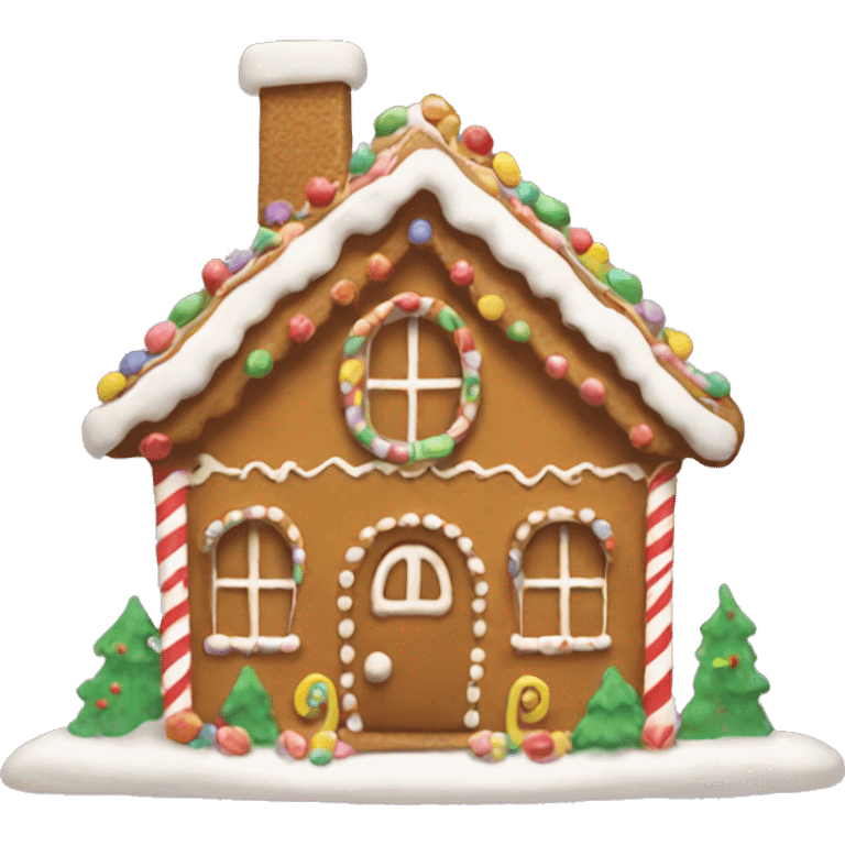 Gingerbread house  emoji