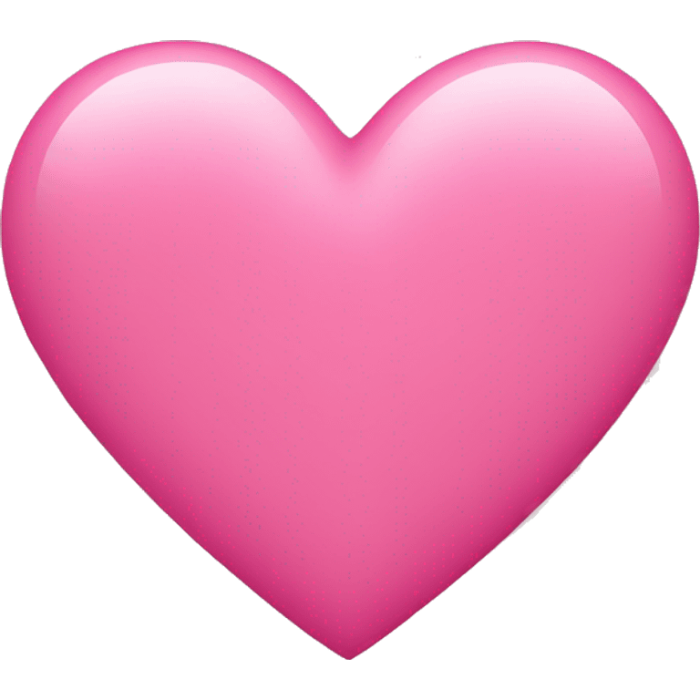 Pink heart emoji