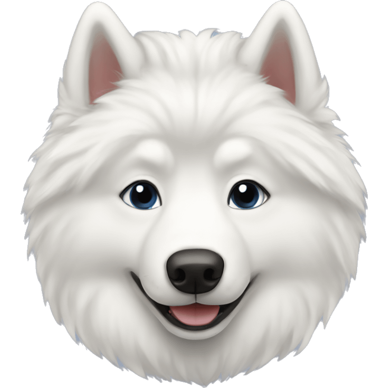 Samoyed husky emoji