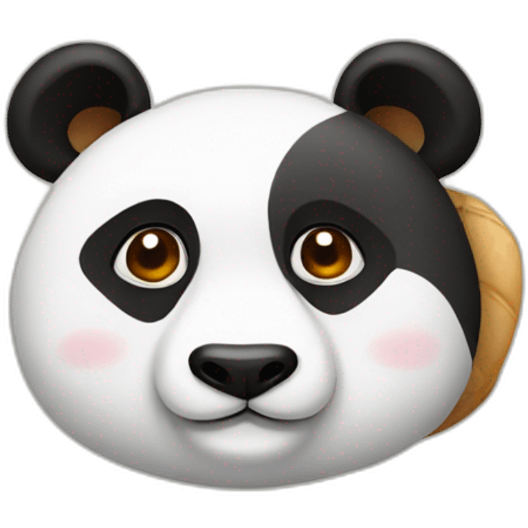 panda roux emoji