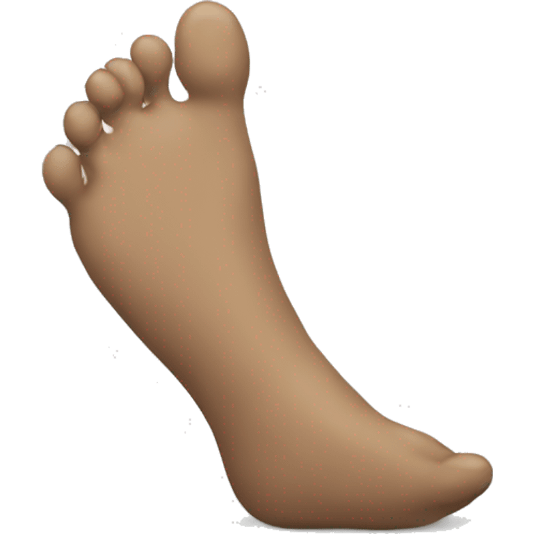 foot emoji