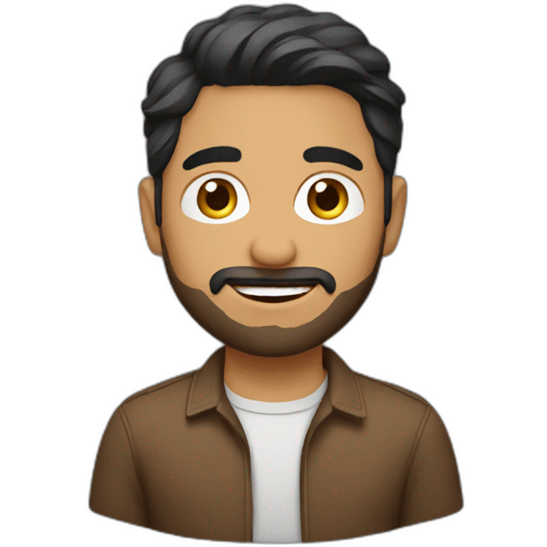 Brown Pakistani Video Editor  emoji