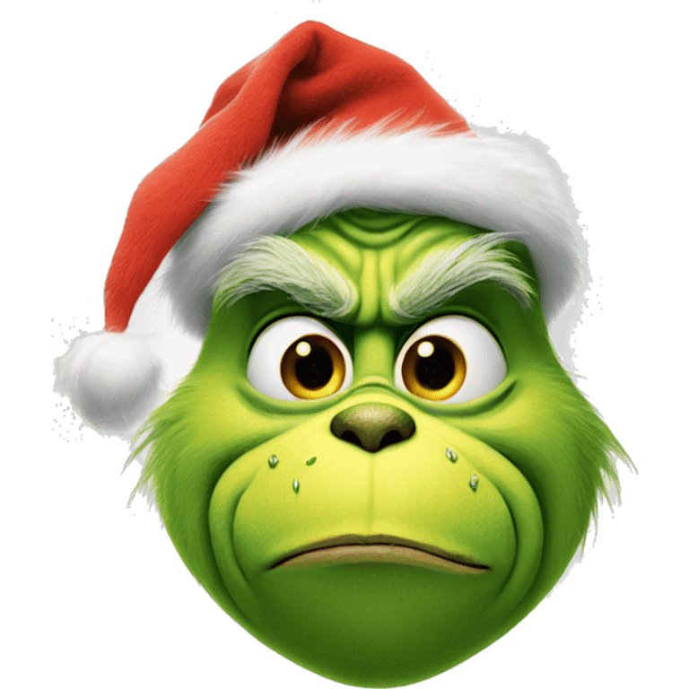 The grinch emoji