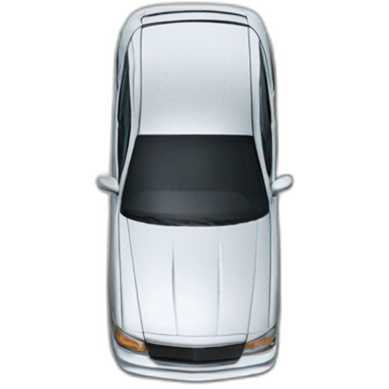 car from top view emoji